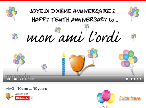 Anniversaire - Happy Birthday!